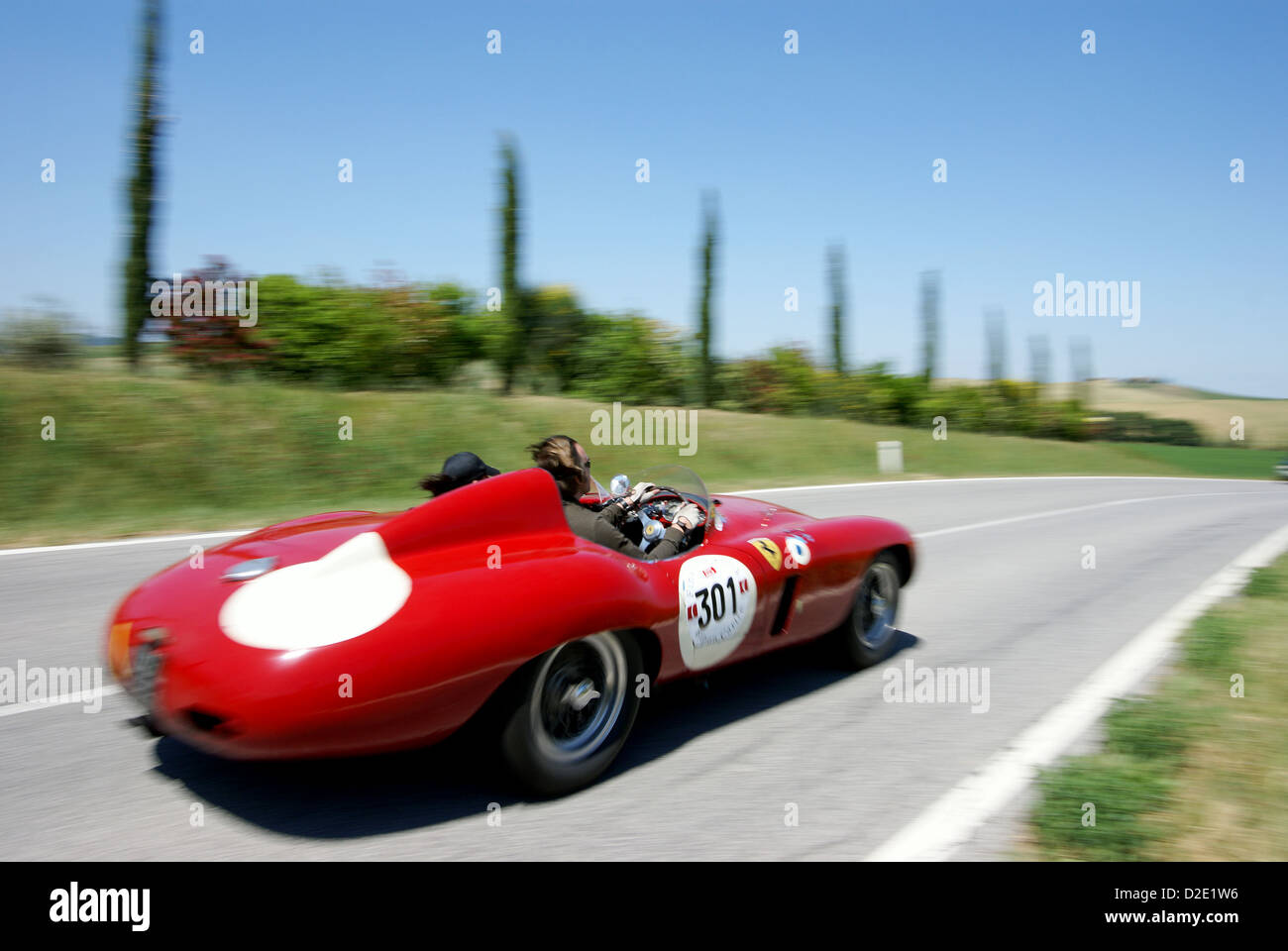 Mille Miglia Oldtimer Cabrio Toscany High Resolution Stock Photography And Images Alamy