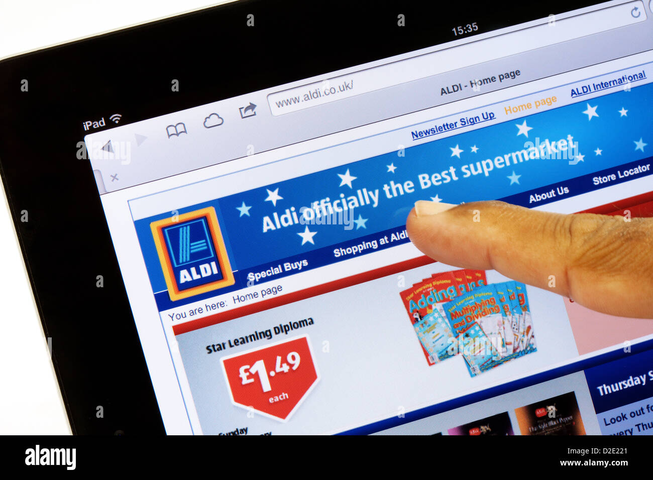Aldi website hires stock photography and images Alamy