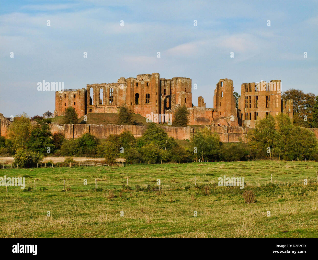 Kenilworth Castle, Kenilworth, Warwickshire, England Stock Photo Alamy