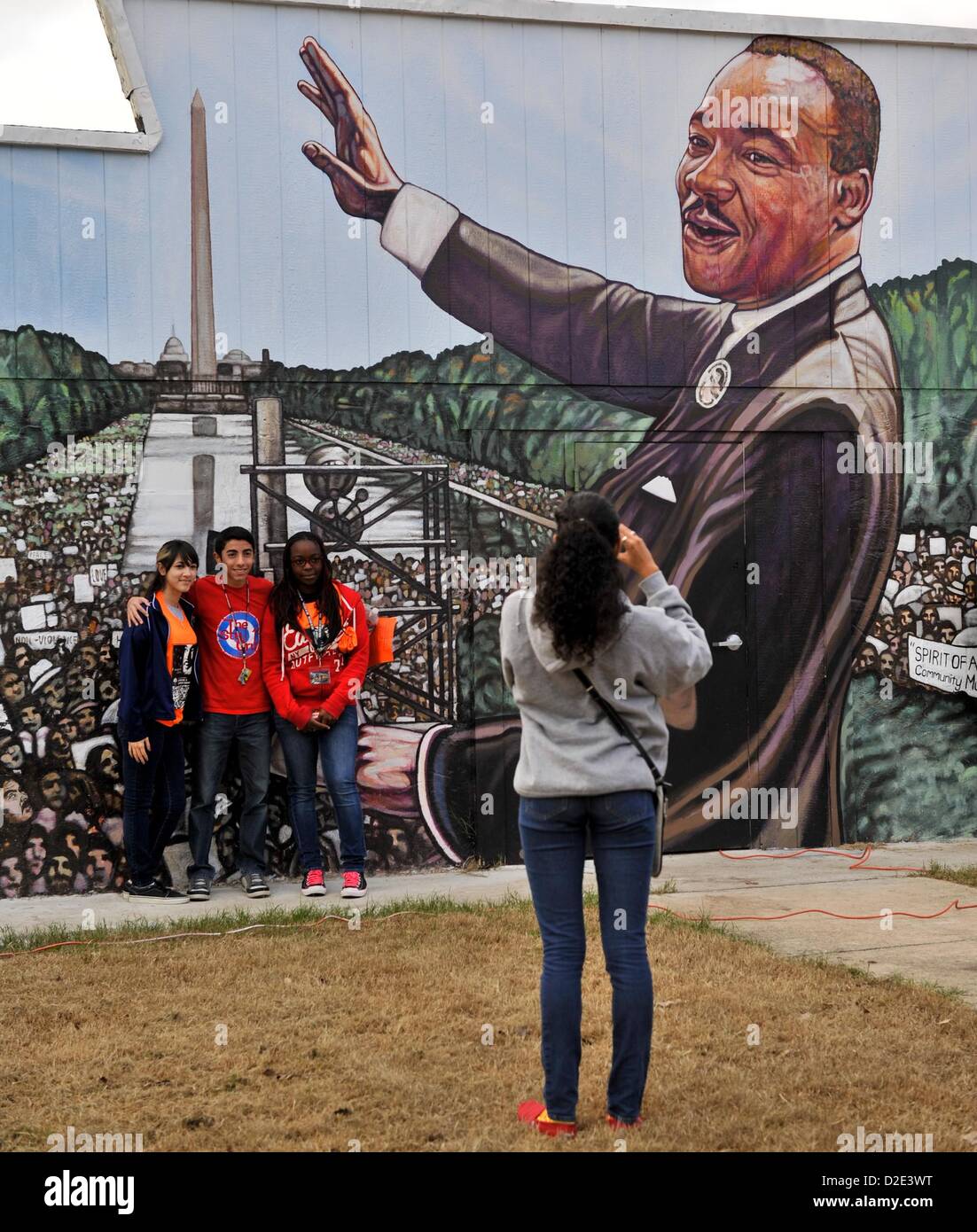 Jan. 21, 2013 San Antonio, Texas, USA Briana Gitierrez, Ben Pelayo