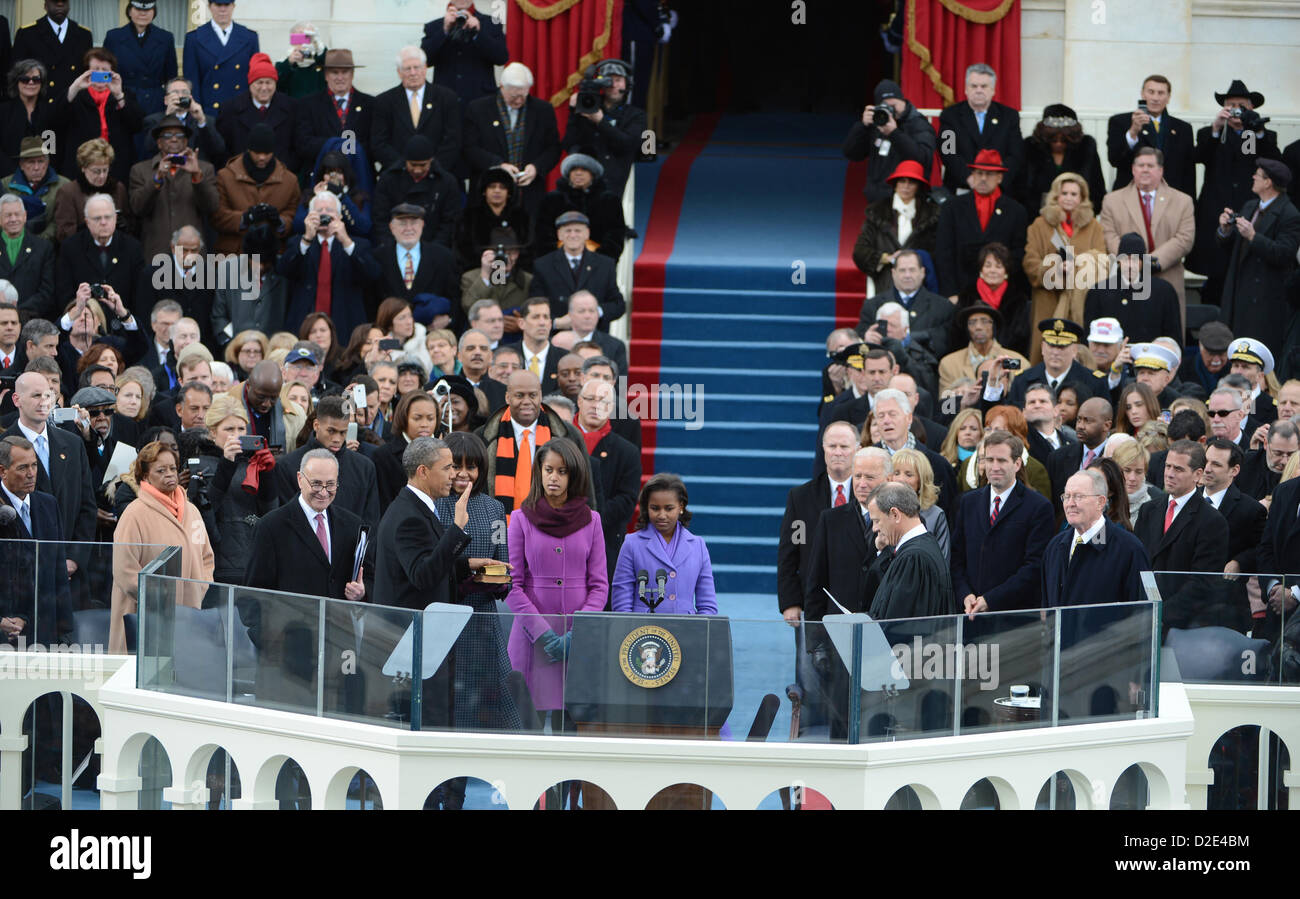 Jan. 21, 2013 - Washington, District Of Columbia, USA - President ...