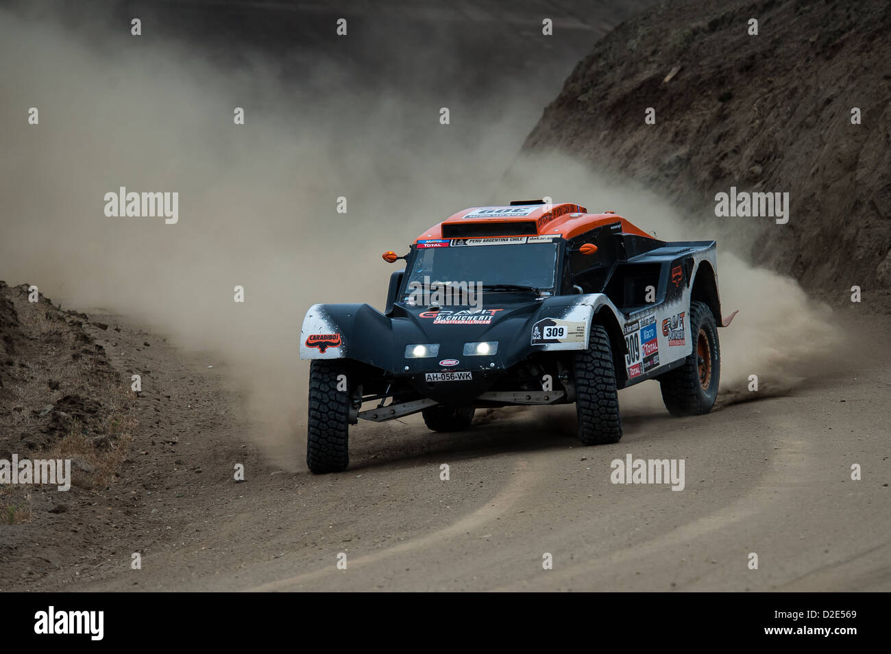 309 Guerlain Chicherit France Buggy SMG, 8th place overal ranking car 2013  Stock Photo - Alamy