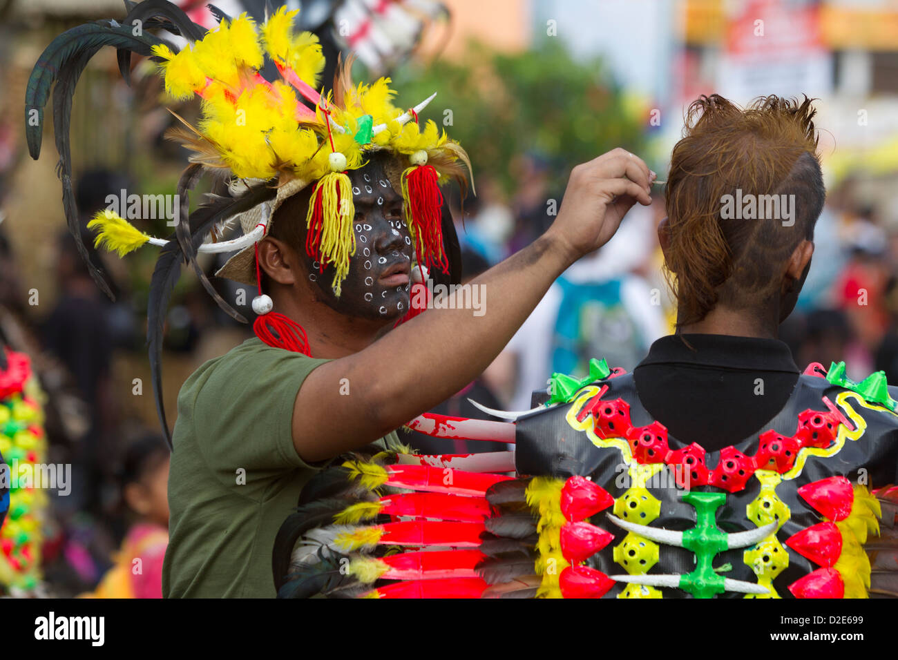mardi gras ati atihan festival