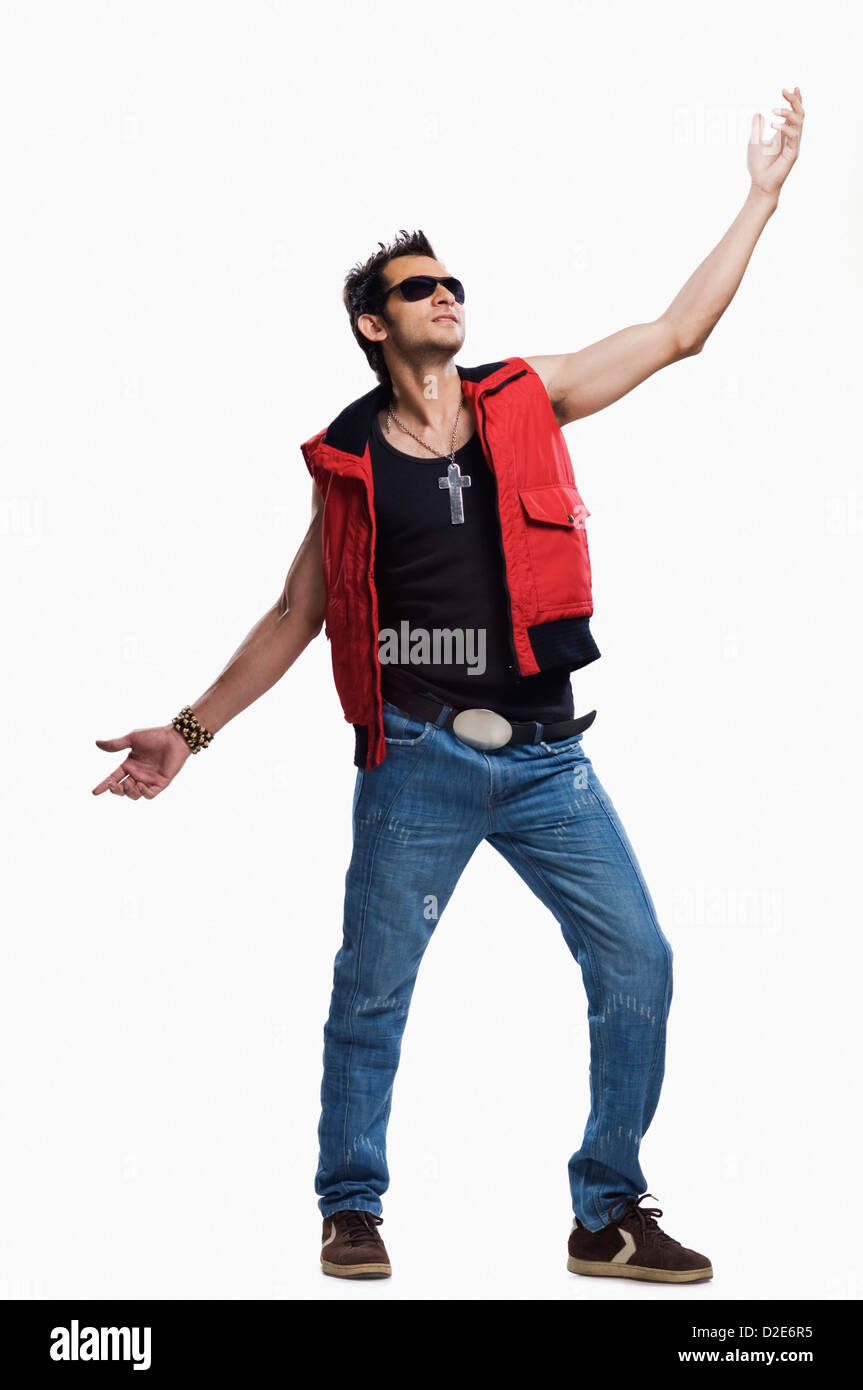 Studio shot male model Cut Out Stock Images & Pictures - Alamy
