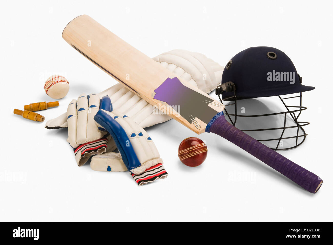 Cricket equipment hires stock photography and images Alamy