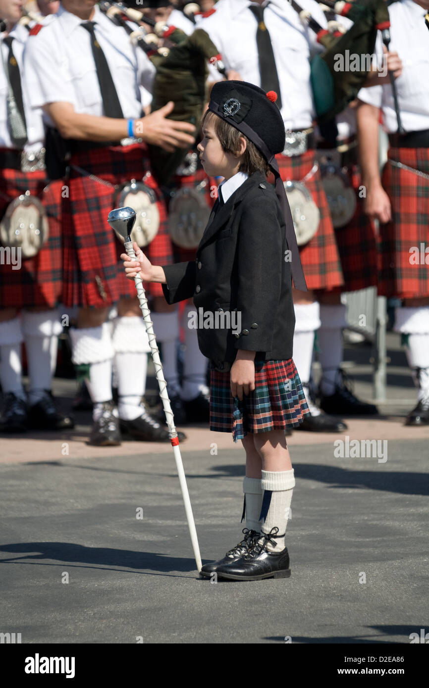 boy in kilt