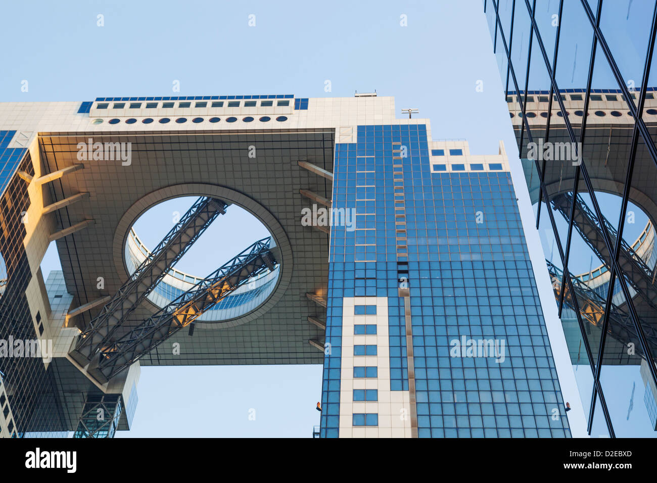 Japan, Honshu, Kansai, Osaka, Umeda, Umeda Sky Building and The Floating Garden Observatory
