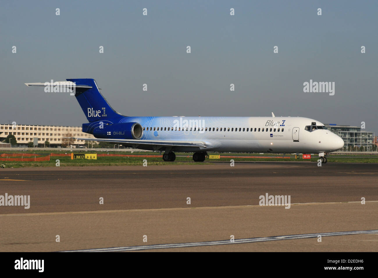 BLUE 1 AIRLINES FINLAND Stock Photo - Alamy