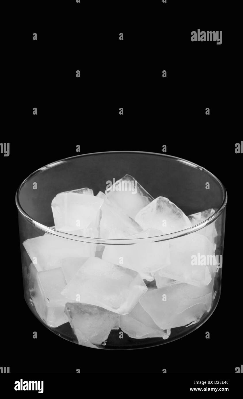 Ice cube bowl Black and White Stock Photos & Images Alamy