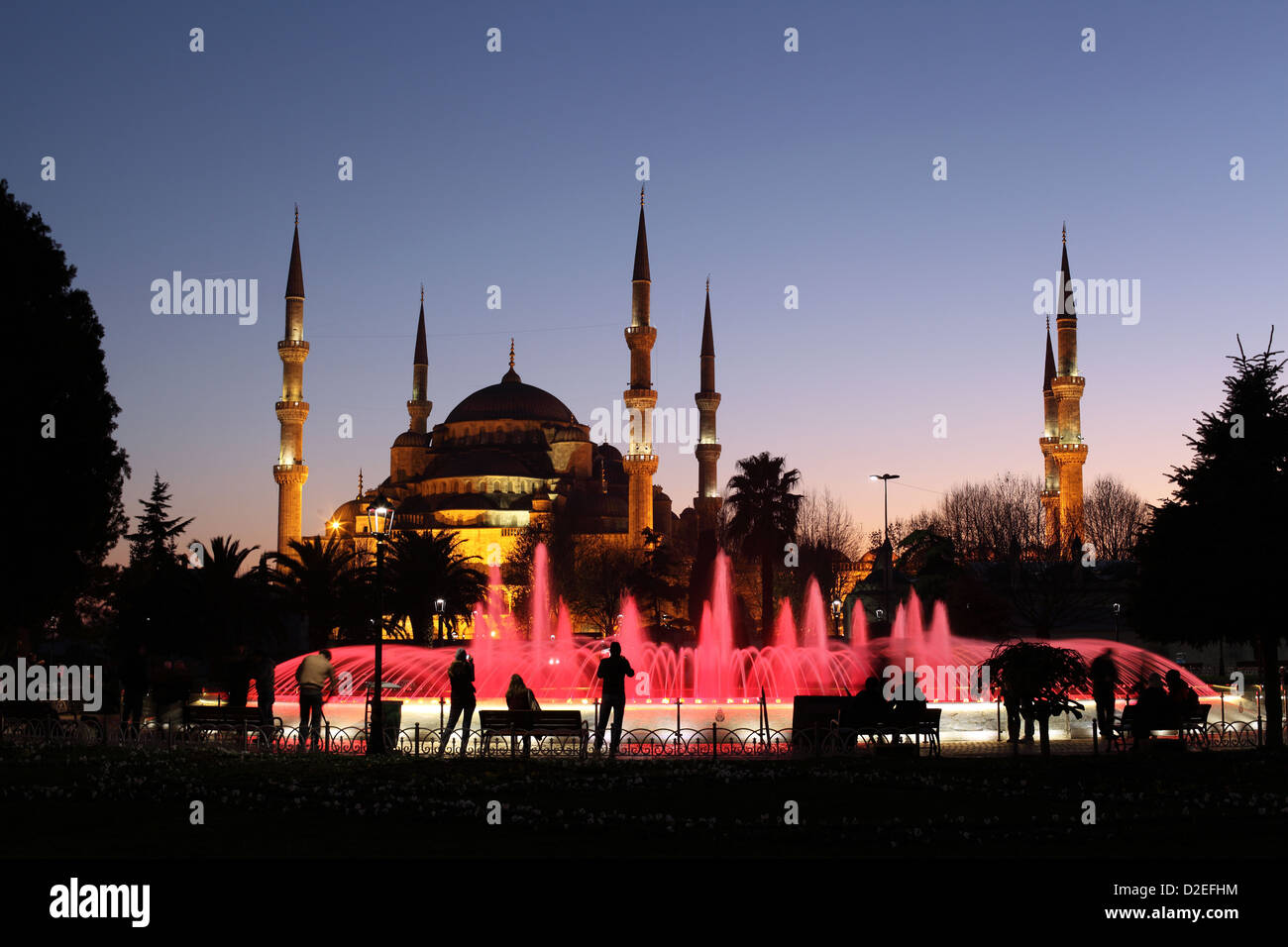 Sultanahmet Camii, the Blue Mosque, Istanbul, Turkey Stock Photo - Alamy