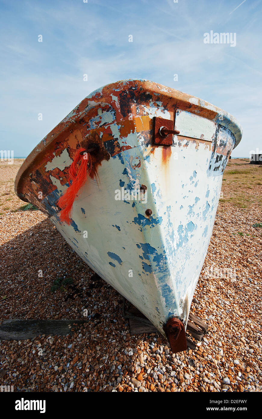 Old blue boat hi-res stock photography and images - Alamy