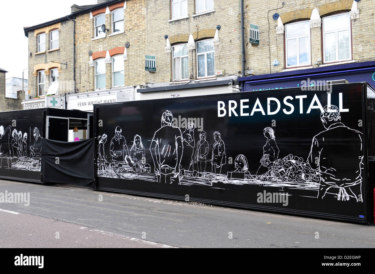 Breadstall Bakery, Northcote Road, Clapham Junction, Battersea, London, England, SW11 Stock Photo