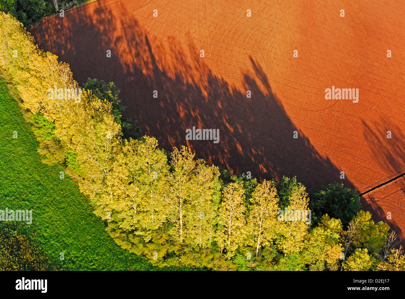France, Landscape rougier Camarès. Aerial view Stock Photo - Alamy