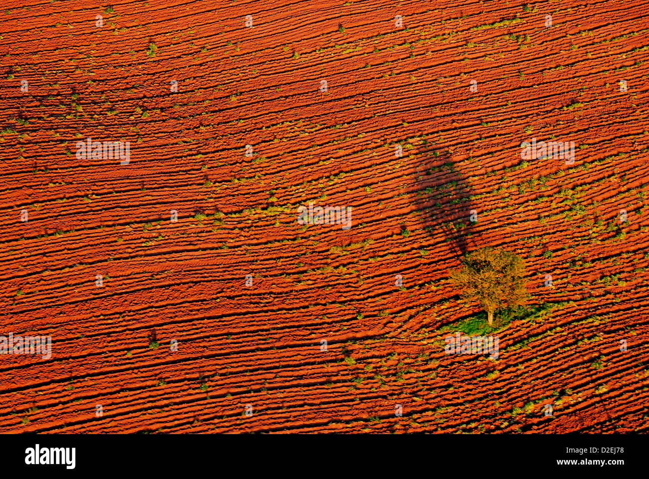 France, Landscape rougier Camarès. Aerial view Stock Photo - Alamy
