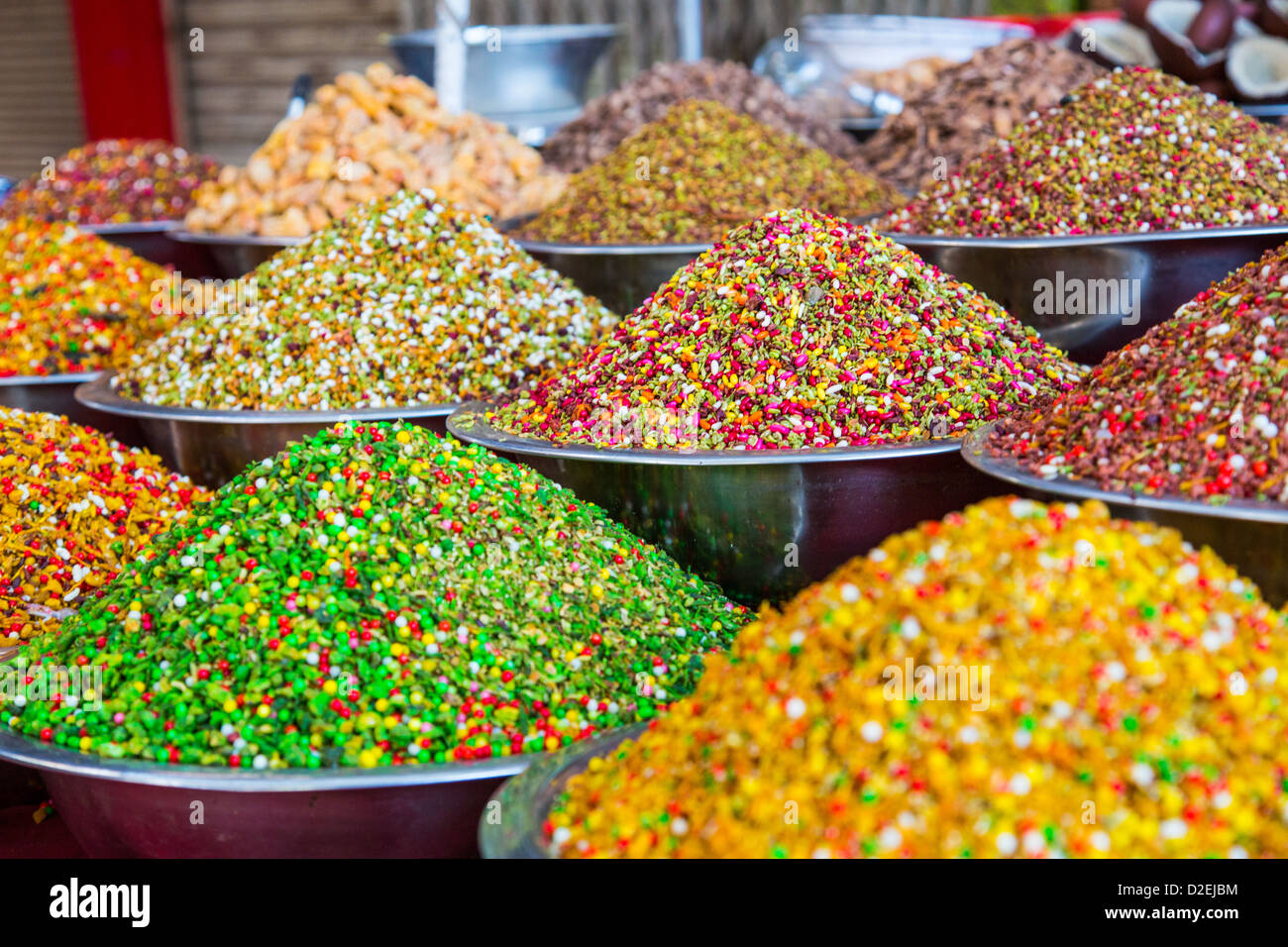 Mukhwas or breath freshener in the market, Ahmedabad, Gujarat, India