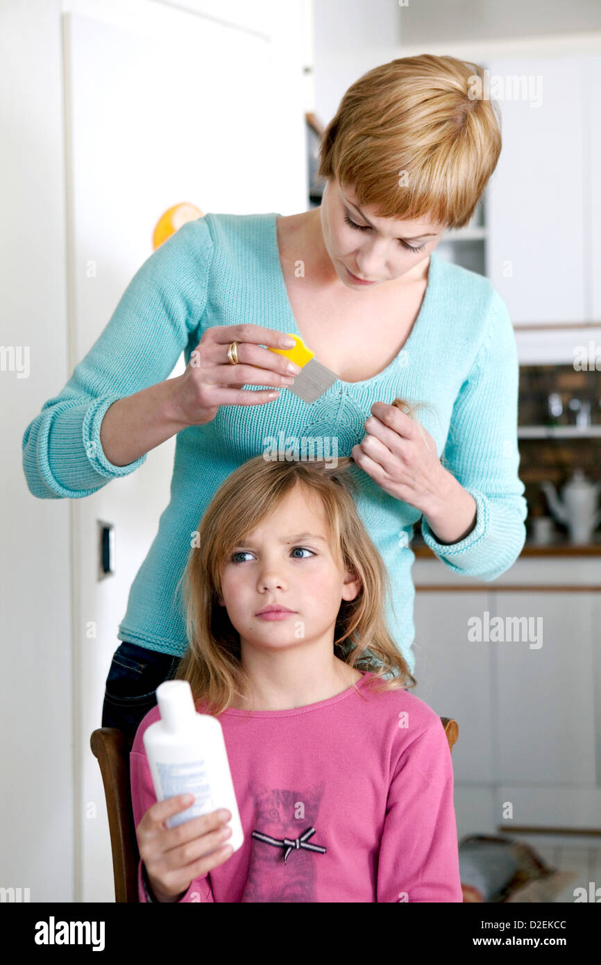 Treatment For Lice Stock Photo 53182988 Alamy