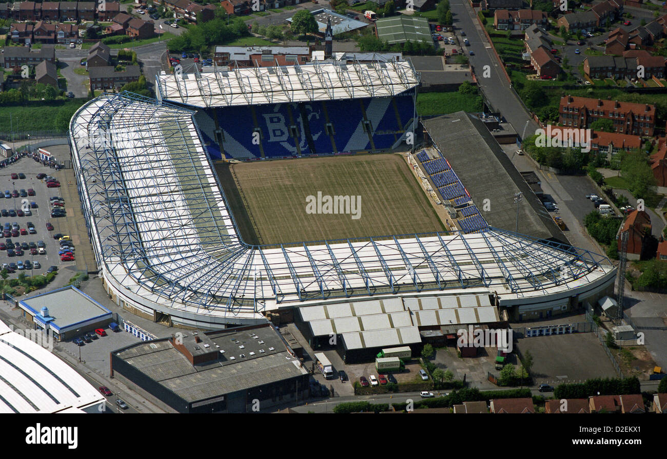 Aerial view of Birmingham City FC ground Stock Photo Alamy