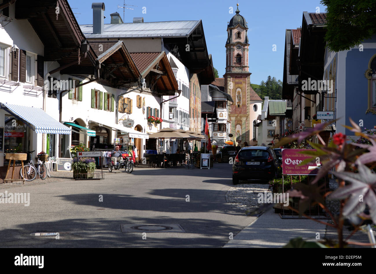 Mittenwald Upper Bavaria Bavaria Germany Europe Stock Photo - Alamy