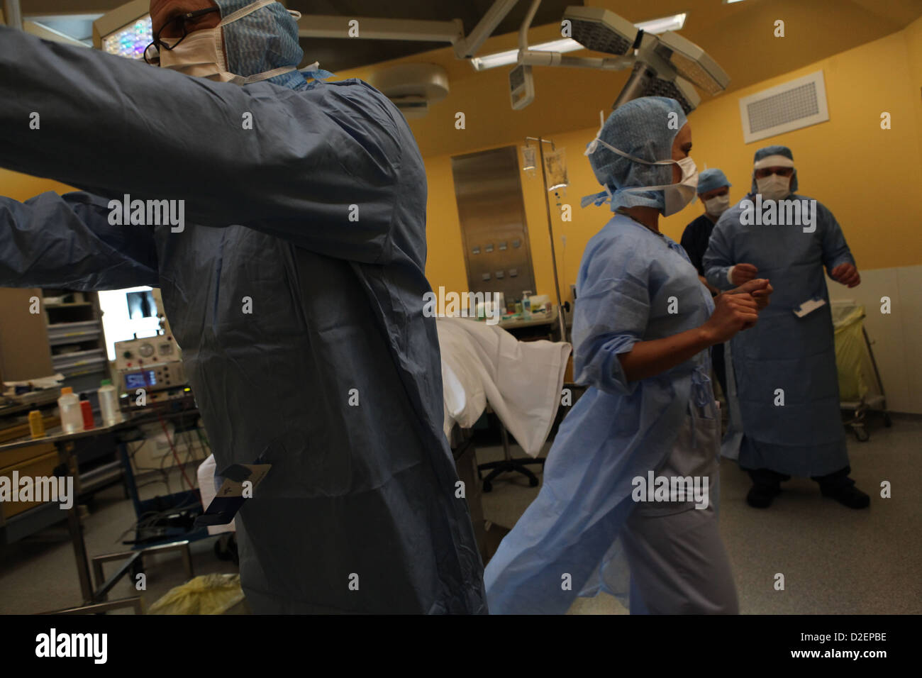 Reportage in the orthopedic surgery department at Saint Joseph hospital