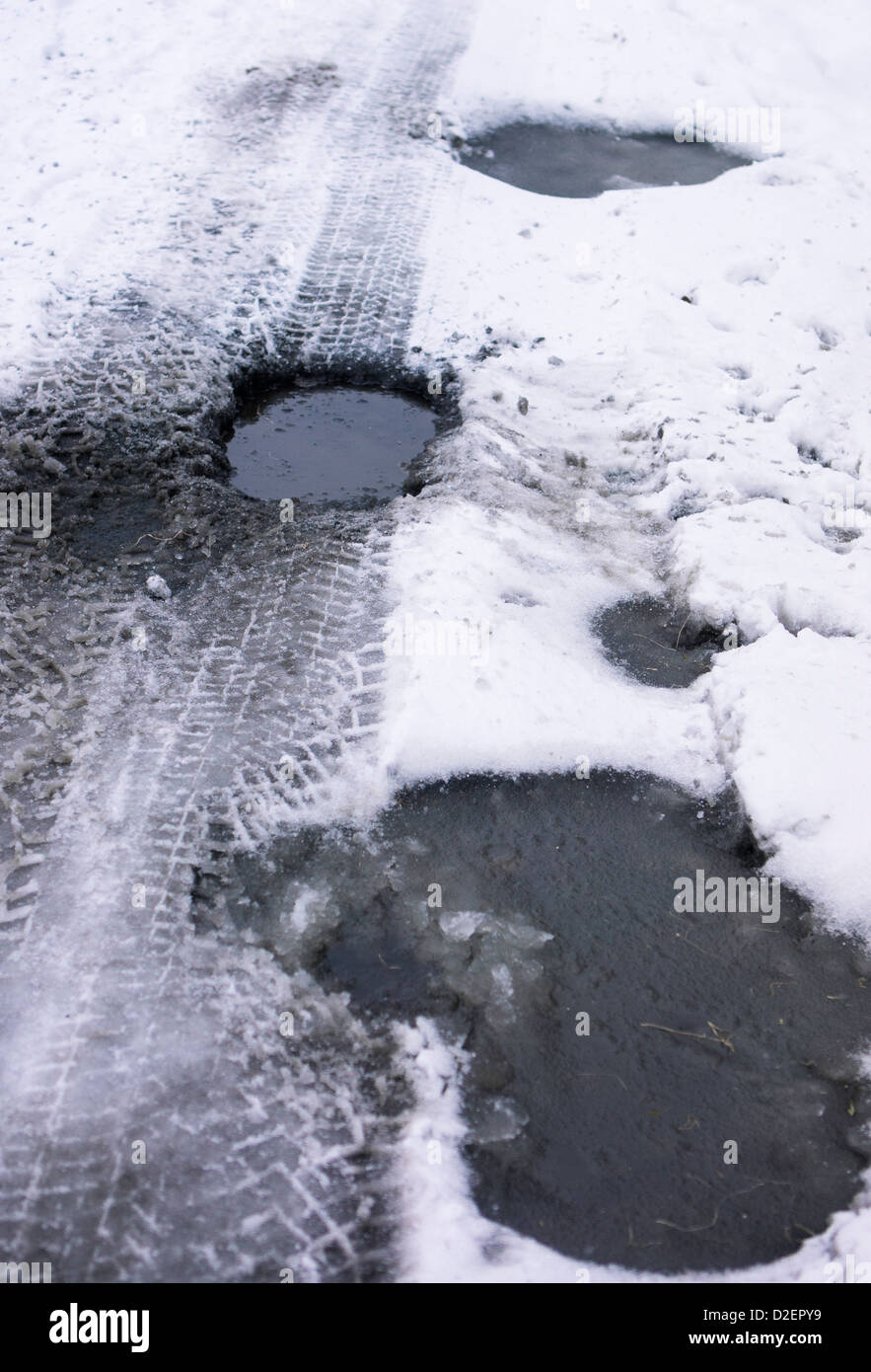 Winter potholes hires stock photography and images Alamy