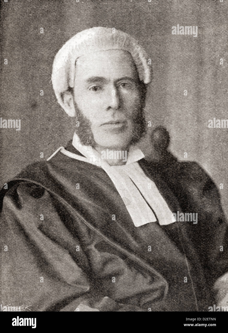 Richard Henn Collins, Baron Collins, 1842 –1911. Anglo-Irish lawyer and judge. Stock Photo