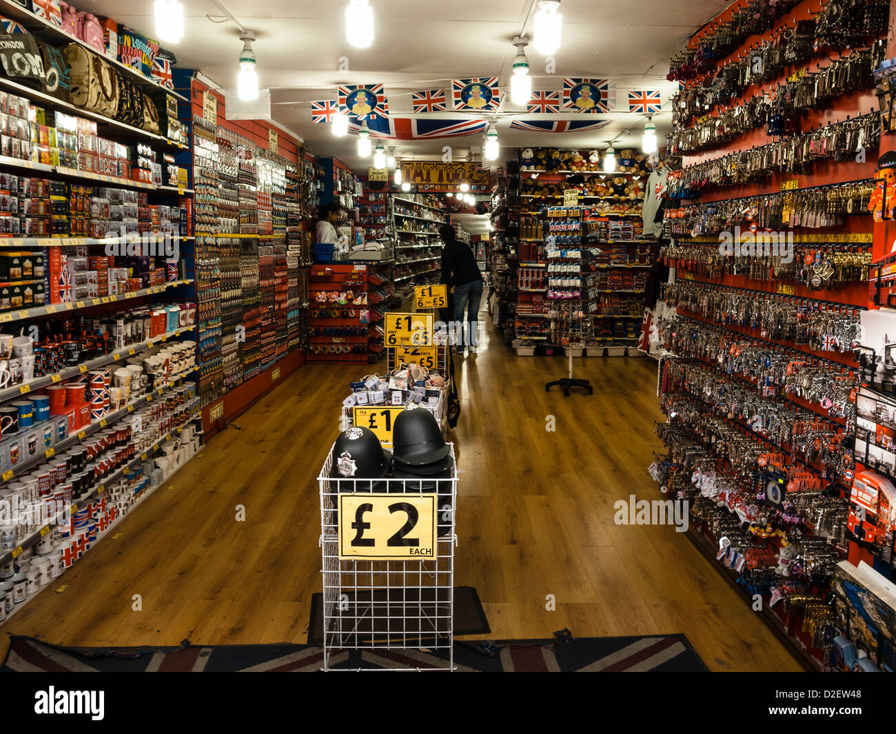 View of Souvenir shop interior in Candem town Stock Photo - Alamy