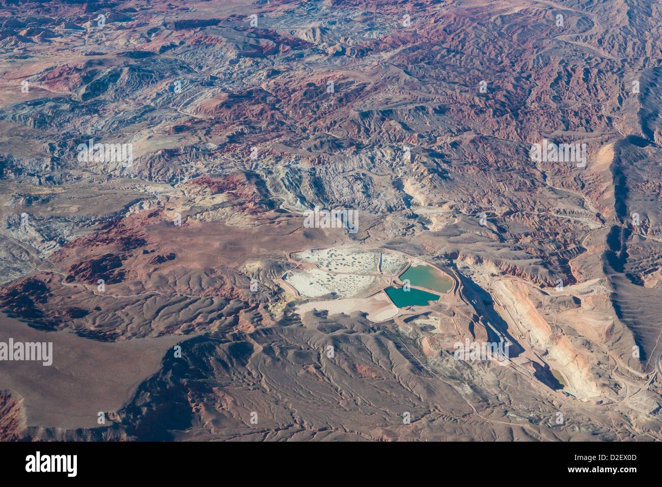 mining near Las Vegas. Stock Photo