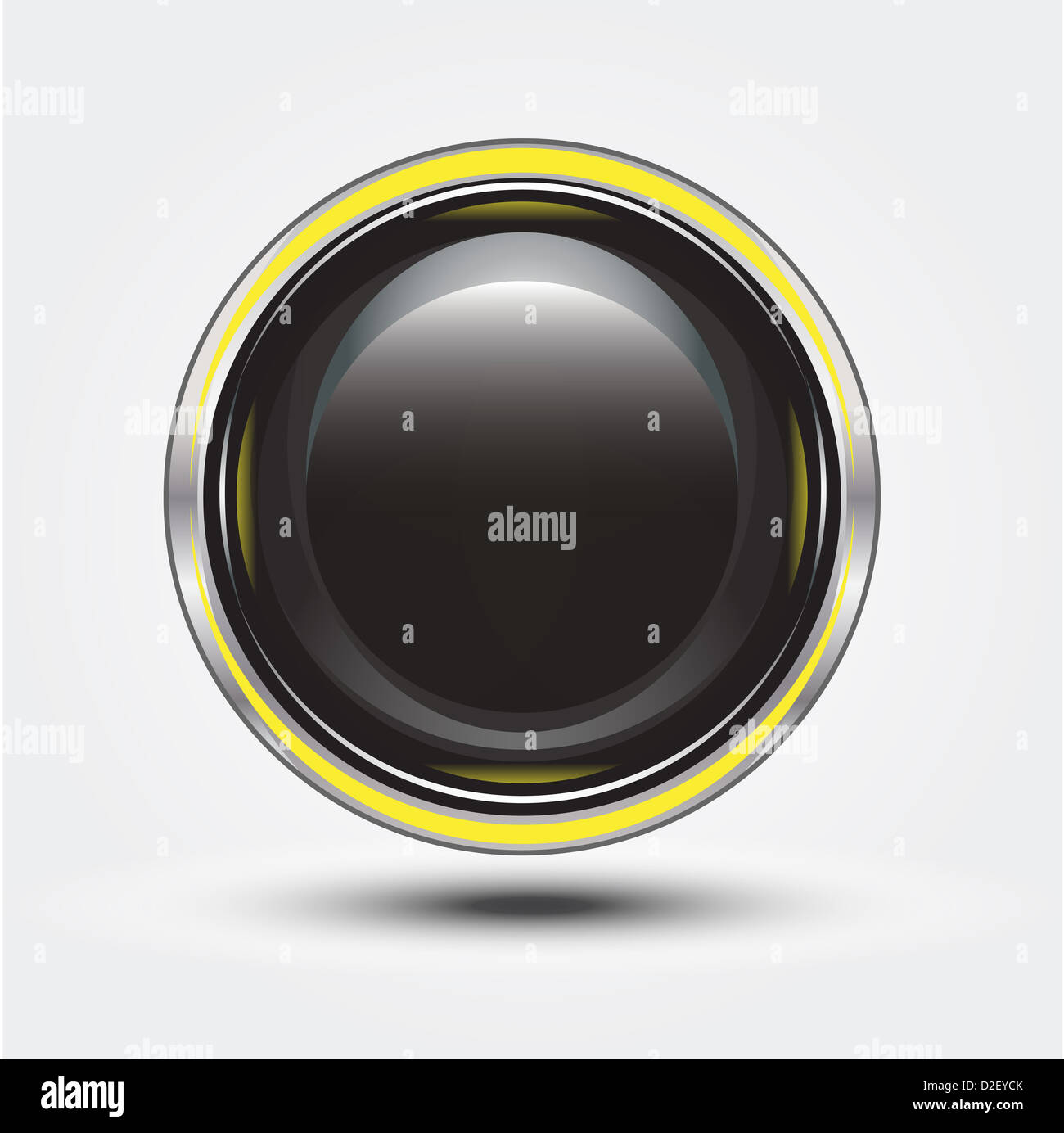 Vector glossy button for web Stock Photo - Alamy