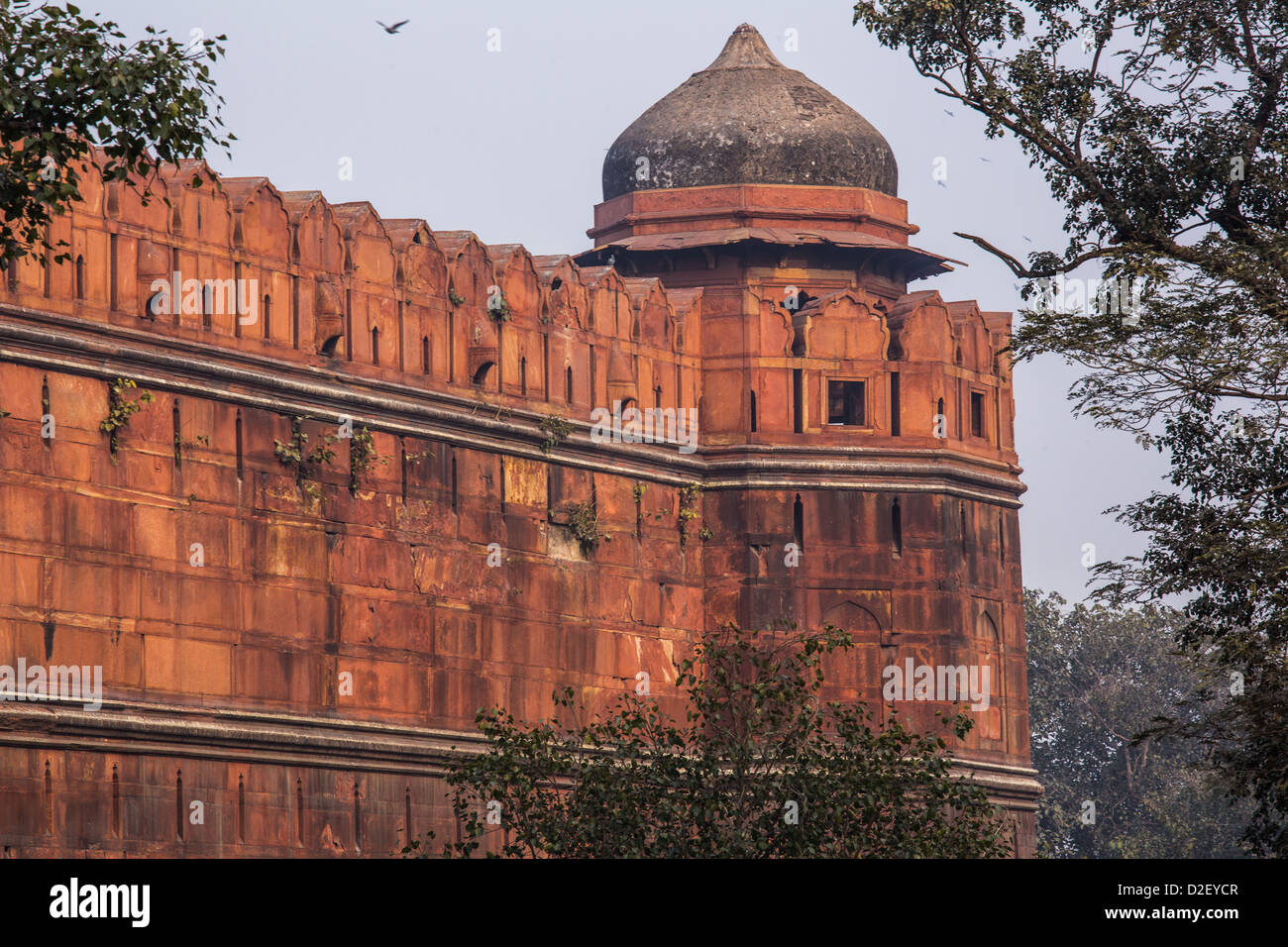 Lal Qila or Red Fort in Old Delhi, India Stock Photo