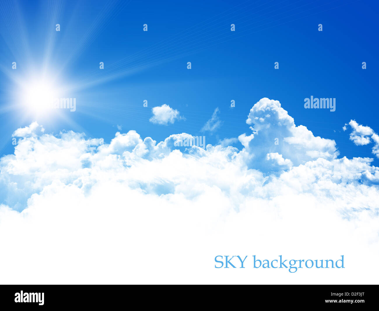 blue sky background Stock Photo Alamy