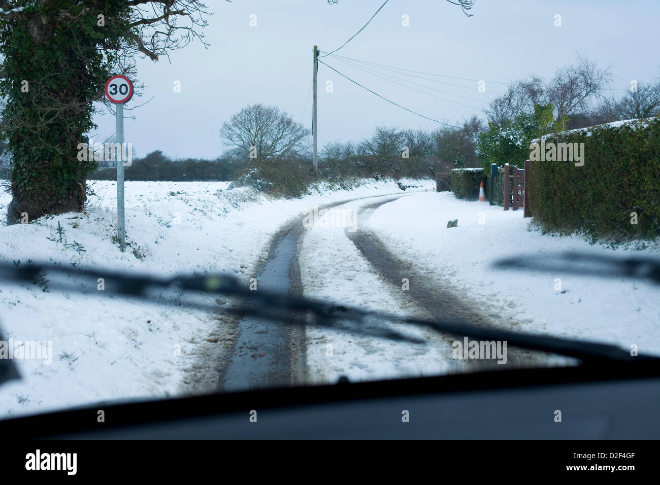 The View From Inside A Car Of Snow Covered Rural Roads In Norfolk Uk Stock Photo Alamy The View From Inside A Car Of Snow Covered Rural Roads In Norfolk Uk Stock Photo Alamy