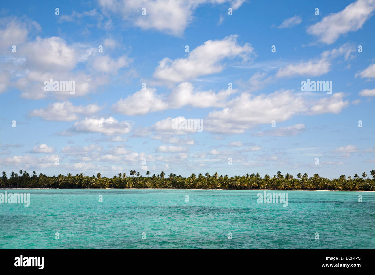 america, caribbean sea, hispaniola island, dominican republic, saona island Stock Photo