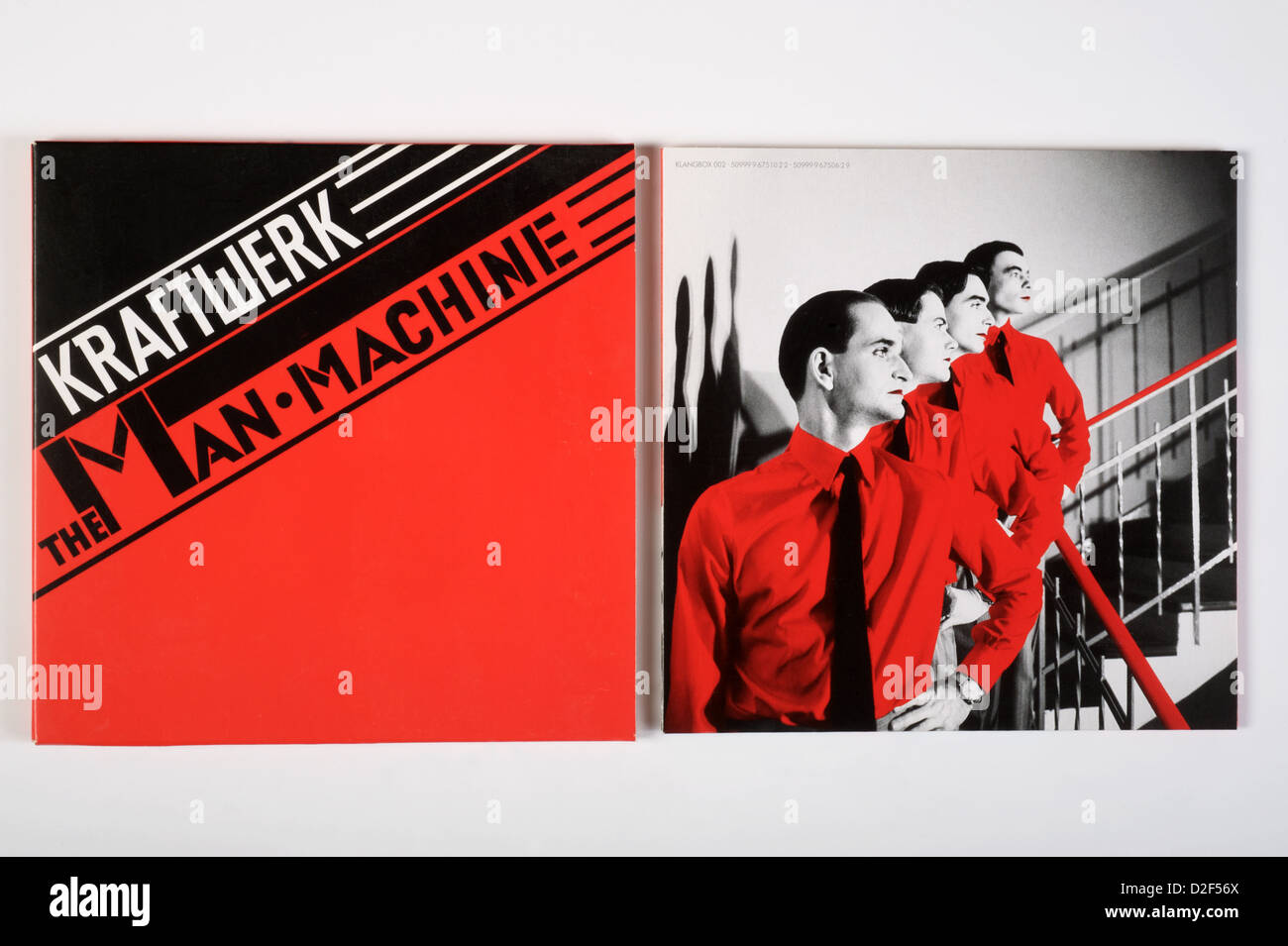 The Man-Machine (German Language Edition: Die Mensch-Maschine) is the seventh studio album by German electronic band Kraftwerk. Stock Photo