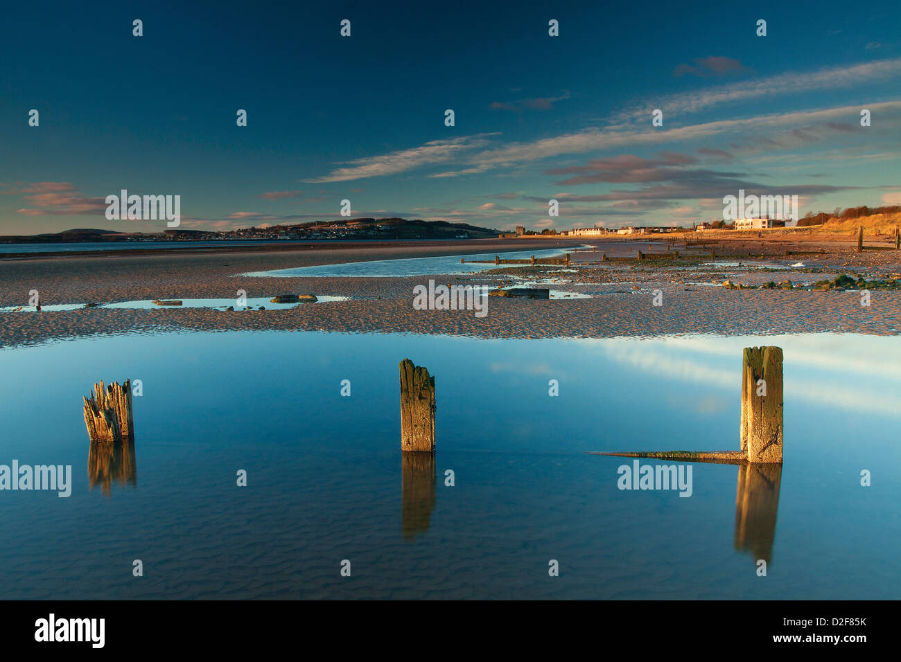 Broughty Ferry from Barnmill, Tayside Stock Photo
