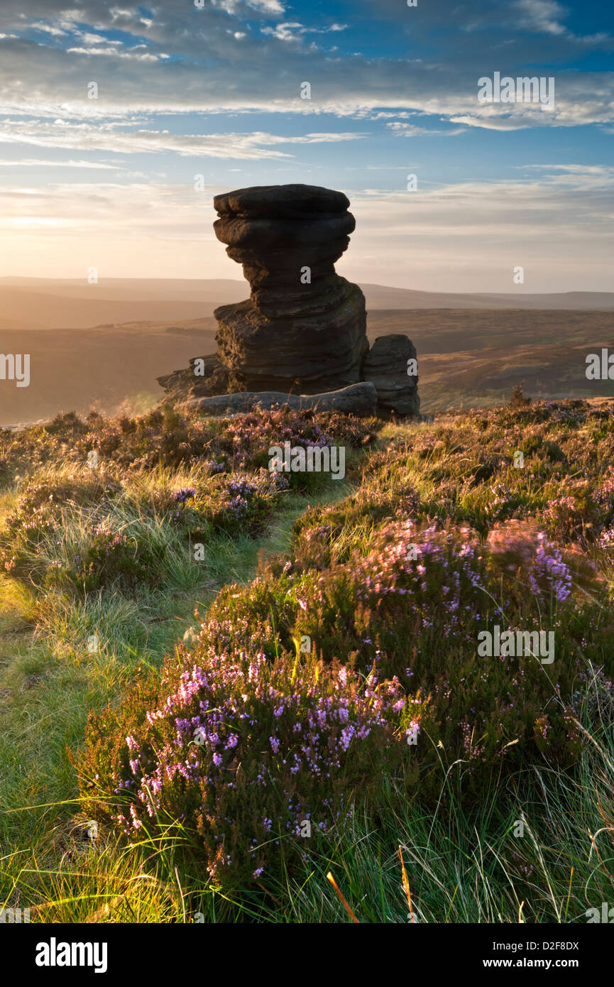 The Salt Cellar, Derwent Edge, Peak District National Park, Derbyshire, England, UK Stock Photo