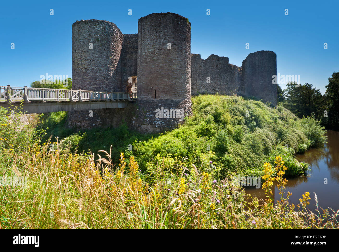 White Castle, Near Abergavenny, Monmouthshire, South Wales, UK Stock Photo Alamy