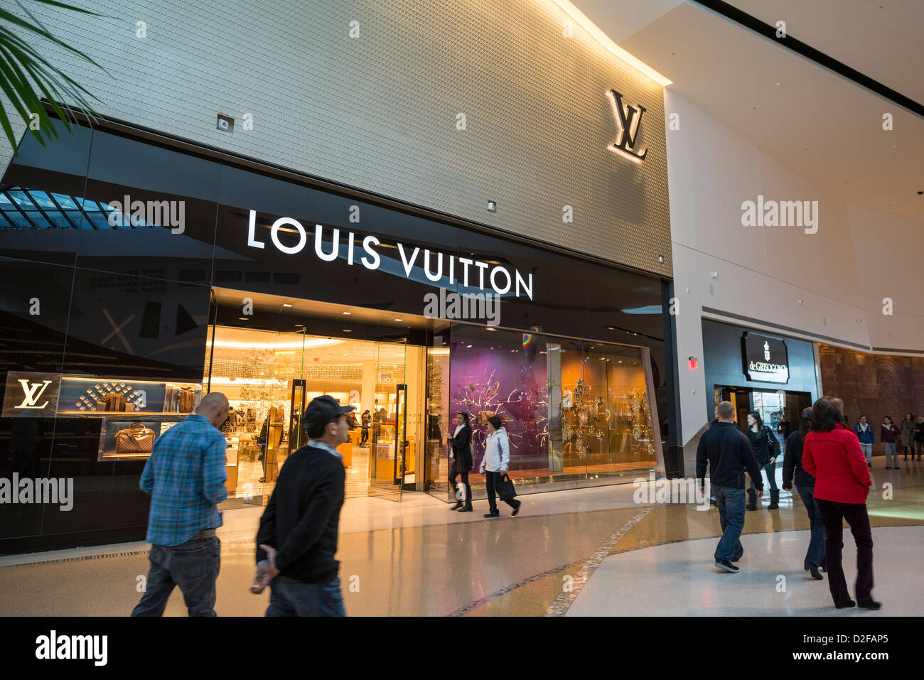 The Crystals shopping, dining, and entertainment complex at CityCenter
