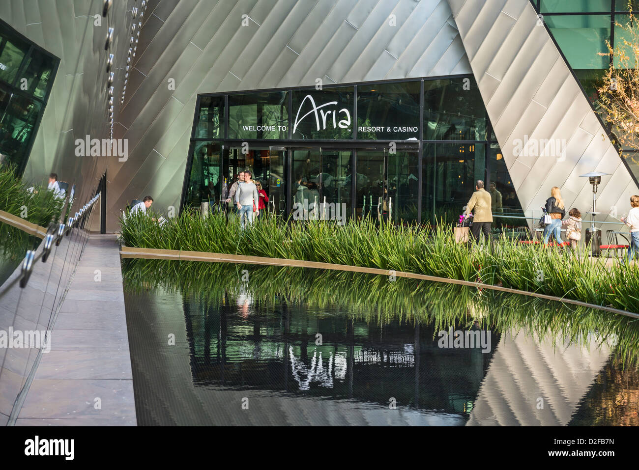The Crystals shopping, dining, and entertainment complex at CityCenter