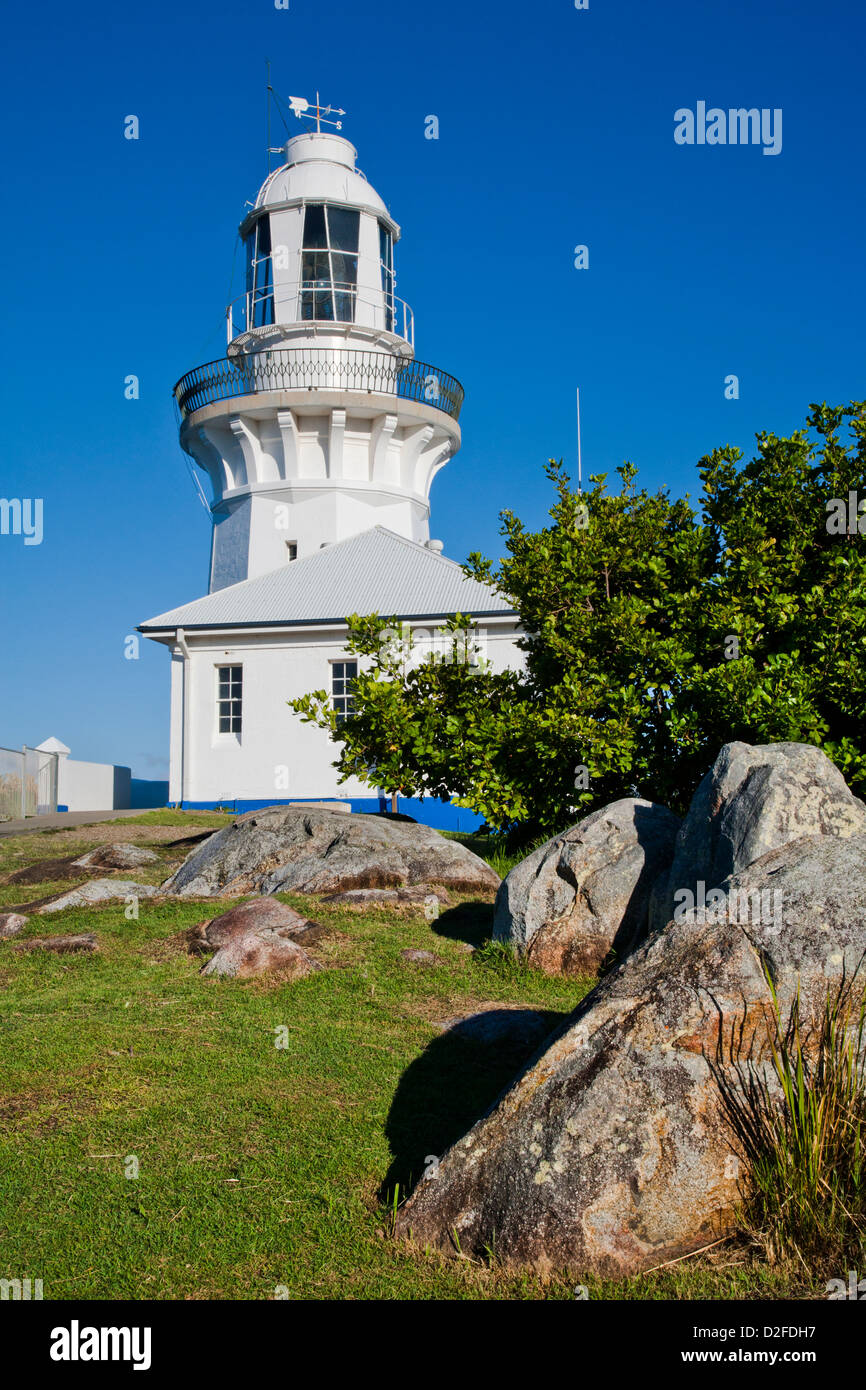 Australia, New South Wales, Mid-North Coast, Hat Head National Park, Smoky Cape Lighthouse built in 1818 Stock Photo