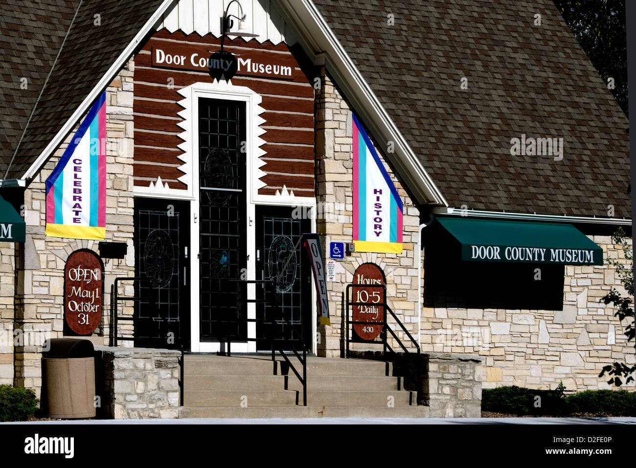 Door County Historical Museum Sturgeon Bay Wisconsin WI Stock Photo Alamy