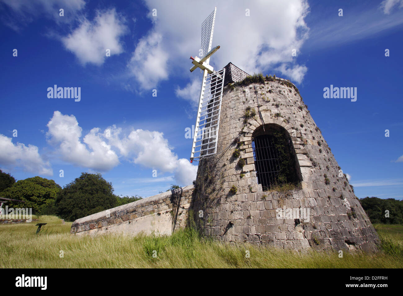 Sugar Cane Windmill, Whim Plantation Museum, St. Croix, US Virgin