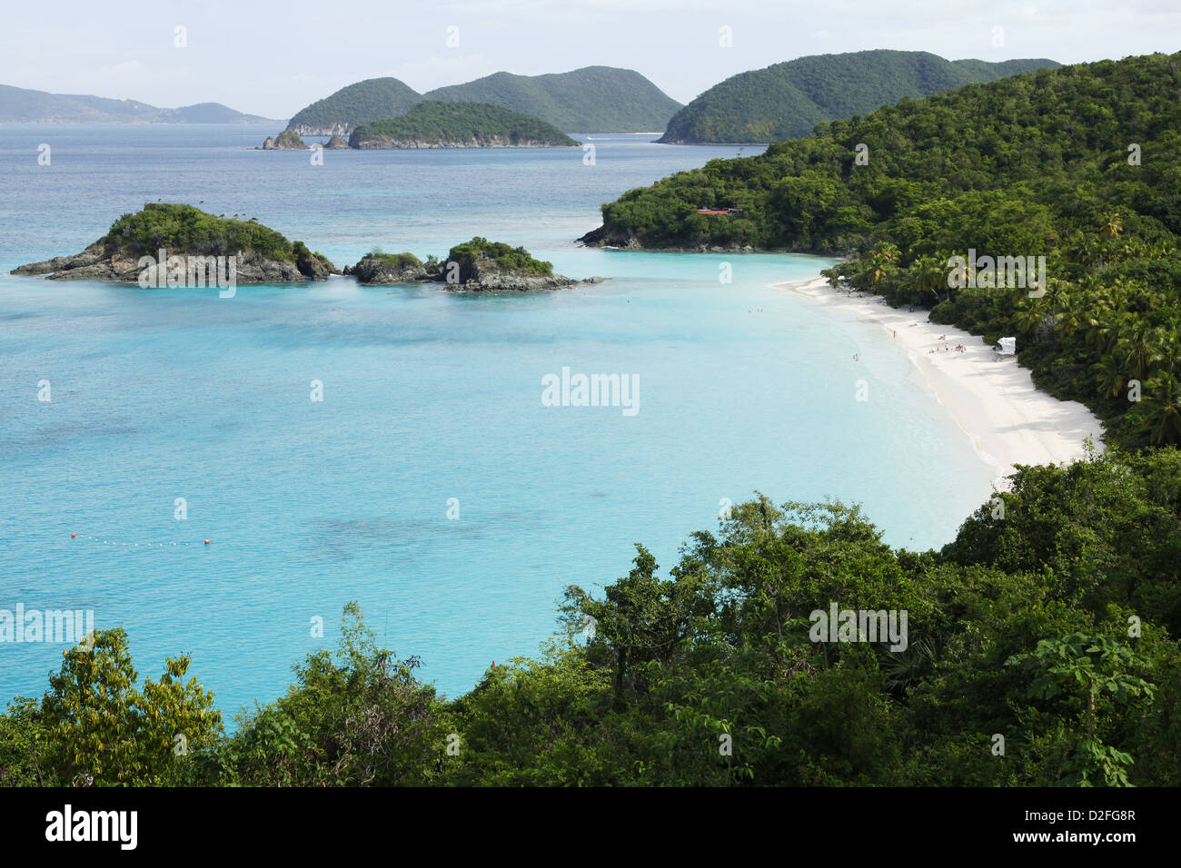 Trunk Bay, St. John, US Virgin Islands, Caribbean Stock Photo Alamy