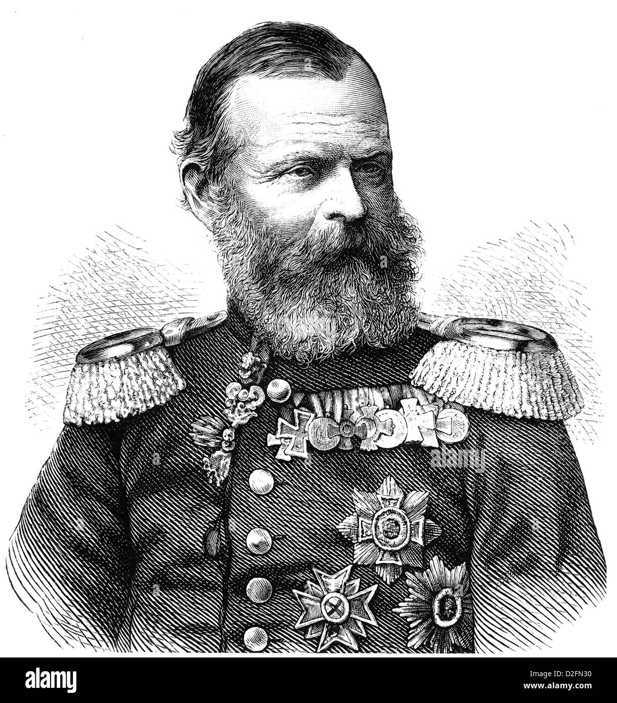 Prinzregent luitpold bavaria 1821 1912 hires stock photography and