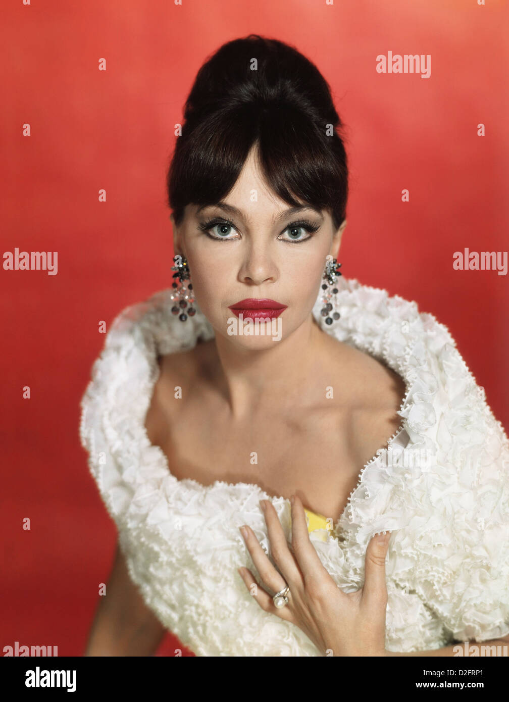 LESLIE CARON  French film  actress about  1965 Stock Photo