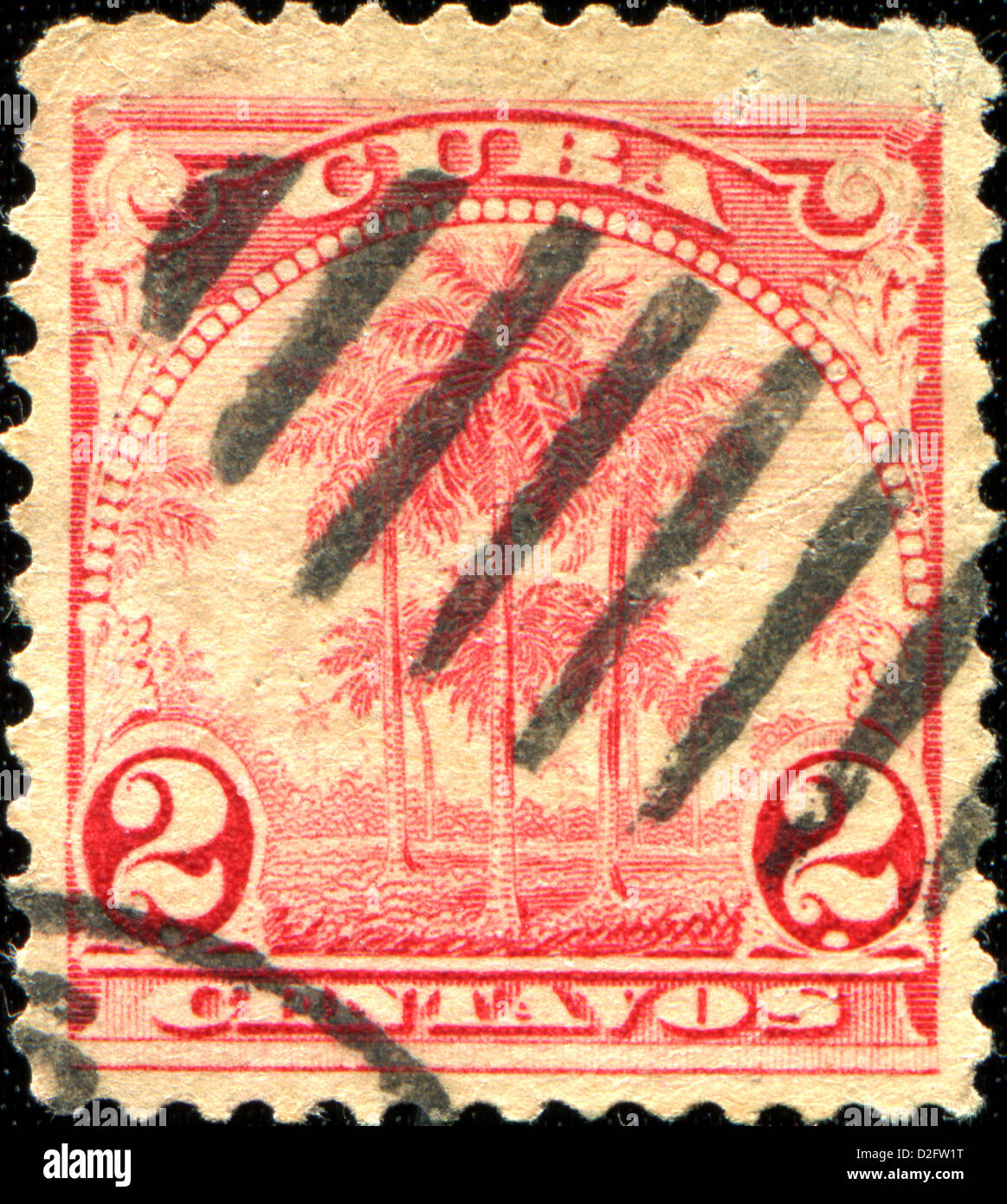Vintage cuba stamp hi-res stock photography and images - Alamy