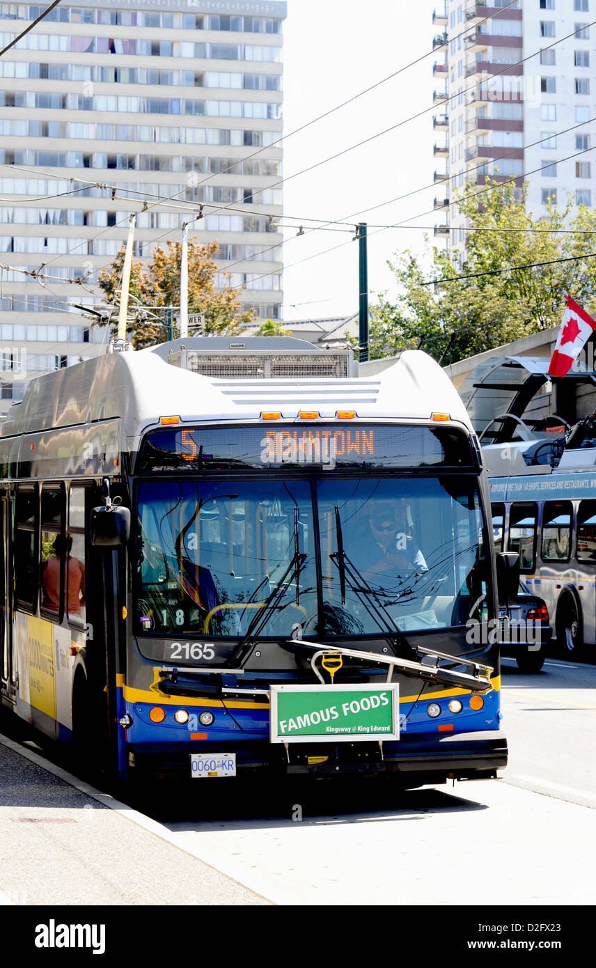 Public transport in Vancouver Stock Photo - Alamy