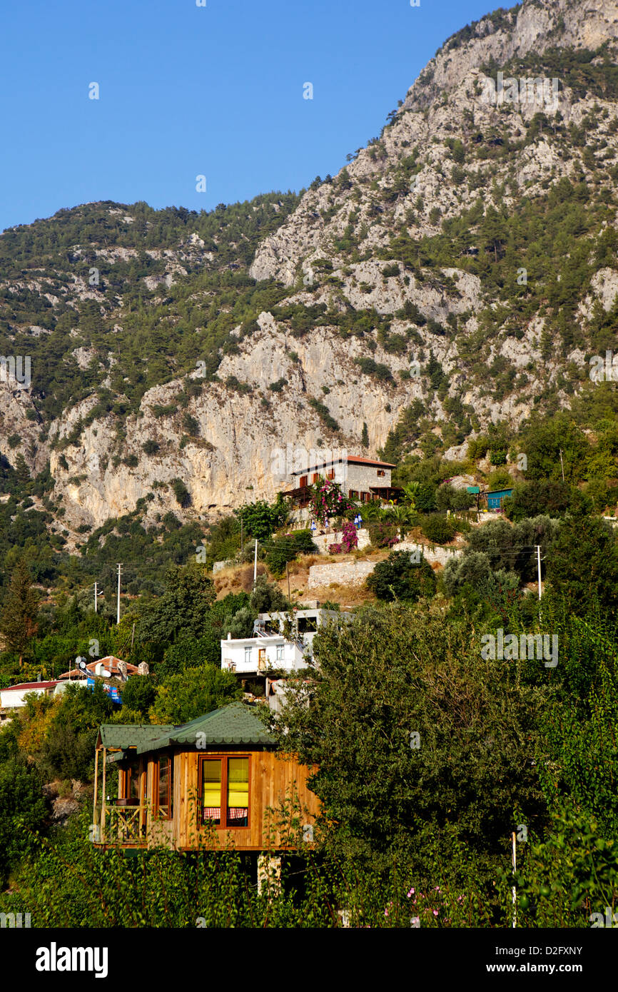 Lycian Way, near Fethiye, Oludeniz, Mediterranean, turkey, Stock Photo