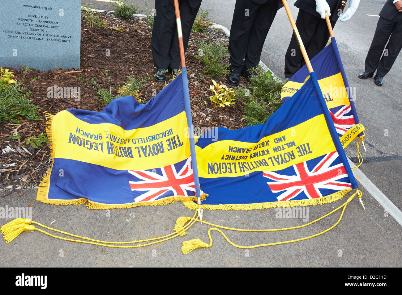 Royal british legion standard bearers hires stock photography and