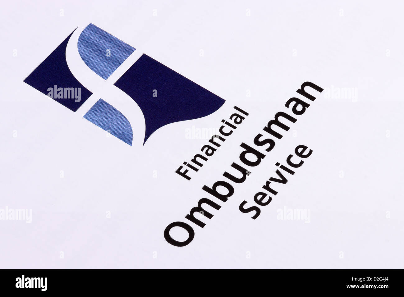 Financial Ombudsman Service Logo Stock Photo