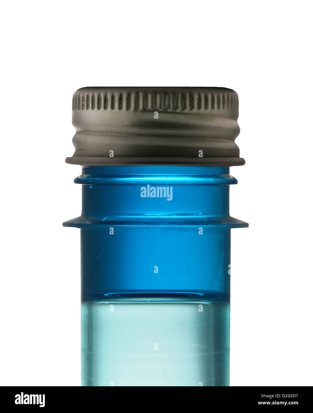 Test tube with a dark blue liquid on a white background Stock Photo - Alamy